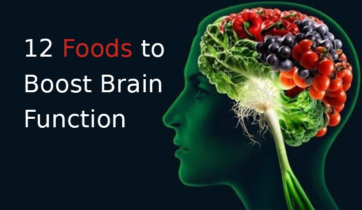 12 Foods To Boost Brain Function Healing Herbs